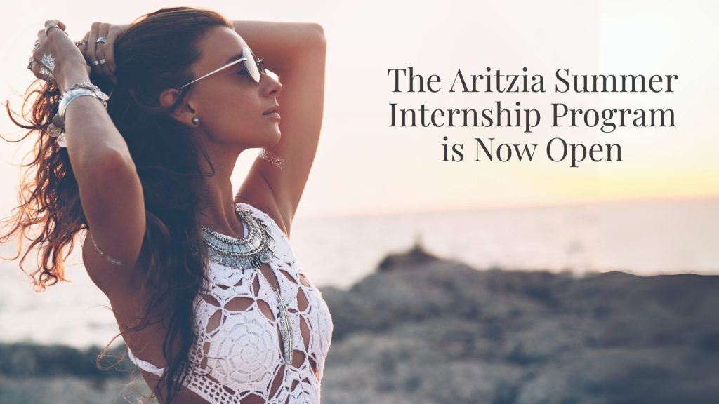 Aritzia Summer Internship Program now open
